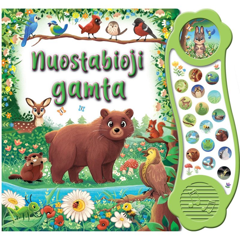 Nuostabioji gamta. Su 18 garsų(2024)