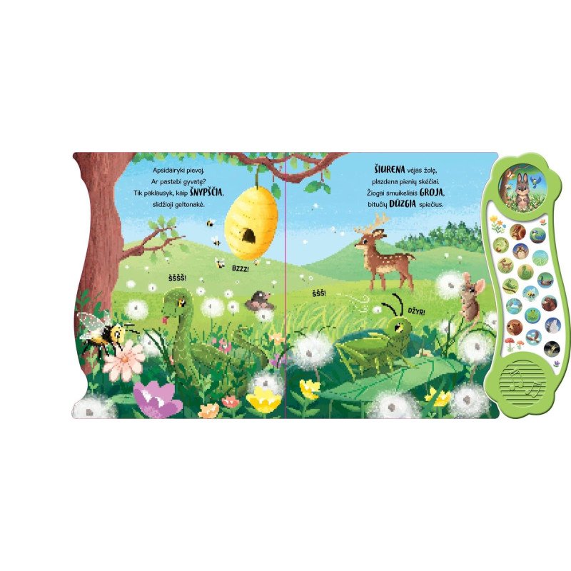 Nuostabioji gamta. Su 18 garsų(2024)