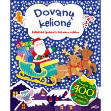 Dovanų kelionė. Veiklos knyga su lipdukais