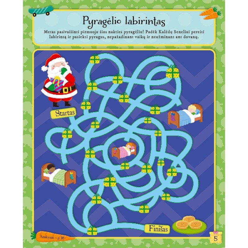 Dovanų kelionė. Veiklos knyga su lipdukais