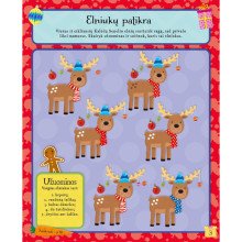 Dovanų kelionė. Veiklos knyga su lipdukais