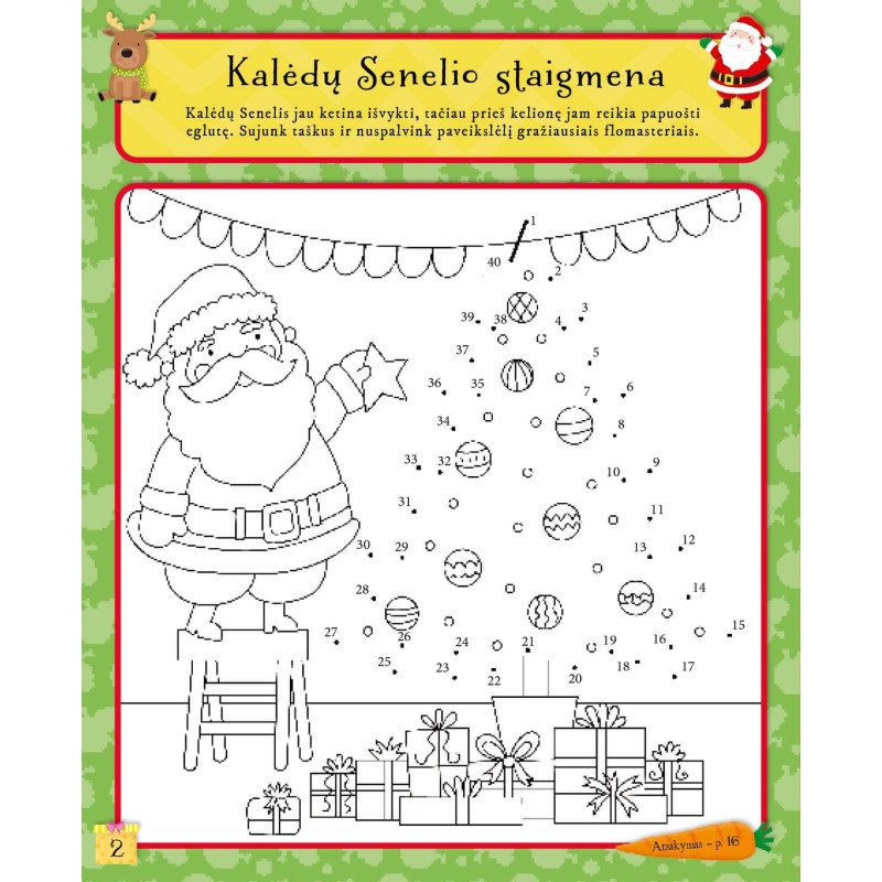 Dovanų kelionė. Veiklos knyga su lipdukais