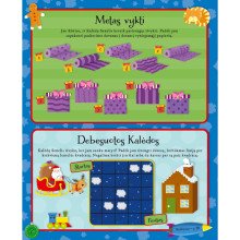 Šventinė naktis. Veiklos knyga su lipdukais