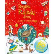 Dvylika Kalėdų dienų. Lipdukų ir veiklos knyga