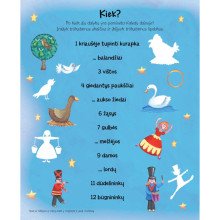 Dvylika Kalėdų dienų. Lipdukų ir veiklos knyga