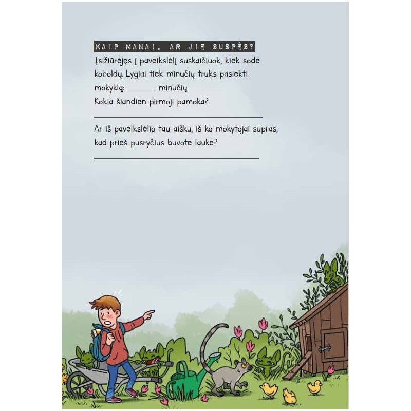 Pabėgimo mokykla. Grėsmingas debesis