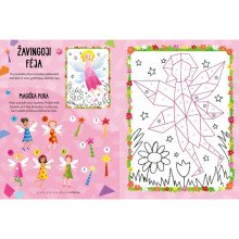 Magiškos mozaikos. Lipdukų knyga