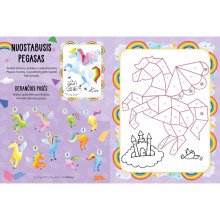 Magiškos mozaikos. Lipdukų knyga