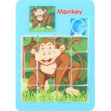 Mini dėlionė - gyvūnai