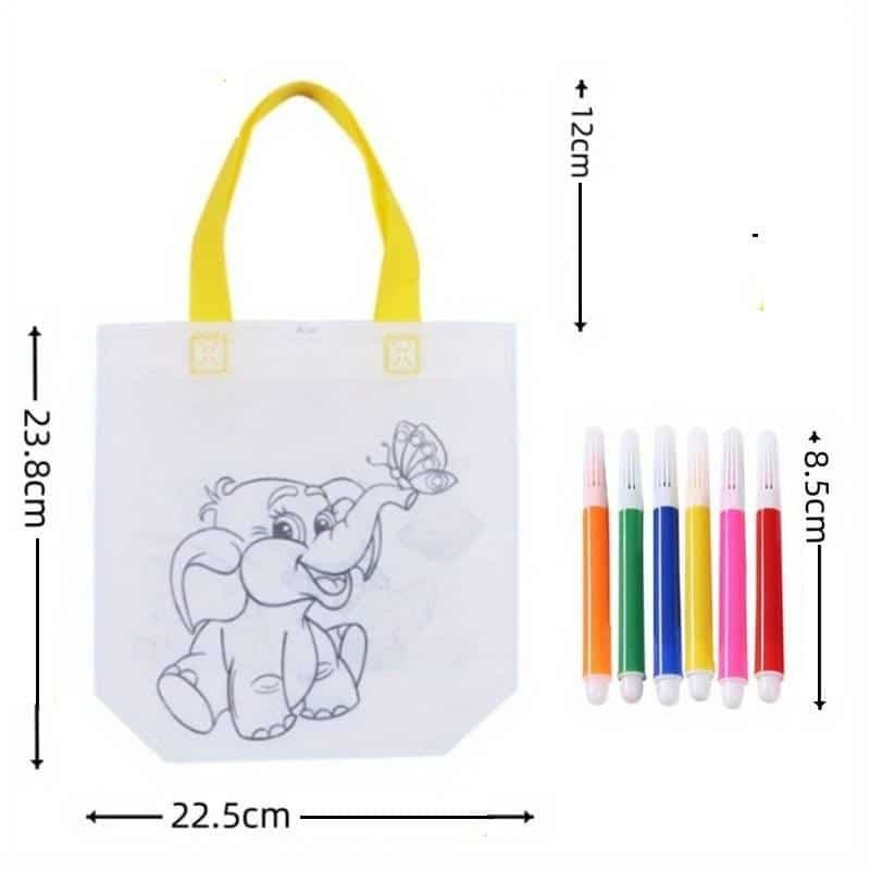 Spalvinamų maišelių rinkinys