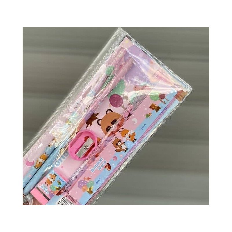 Raštinių reikmenų rinkinys (gyvūnai)