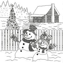 Kalėdų spalvinimo knyga