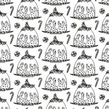 Kalėdų spalvinimo knyga