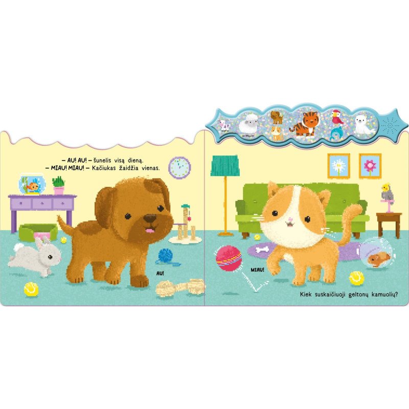 Mano pirmieji gyvūnų jaunikliai