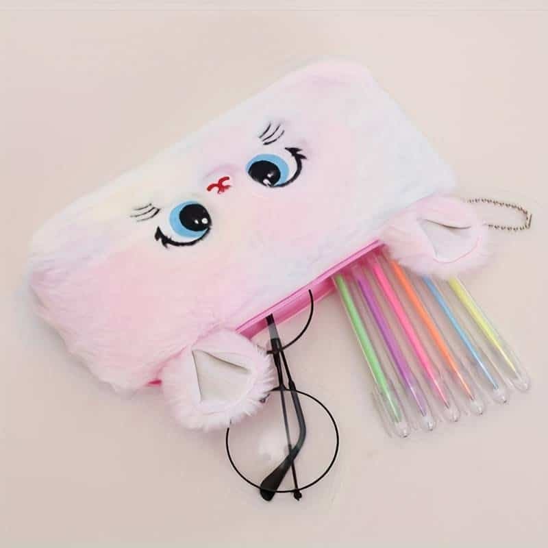 Pliušinis dėklas - kačiukas