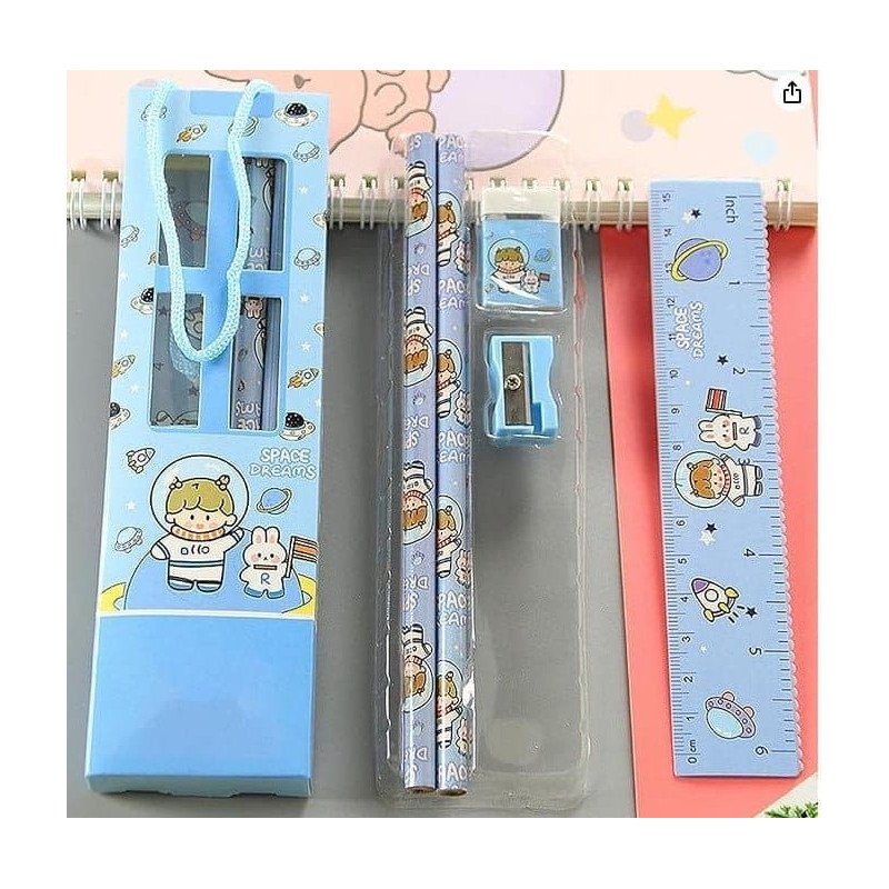 Raštinių reikmenų rinkinys(mėlynas)