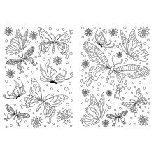 Inspirational Colouring: Butterflies and Birds