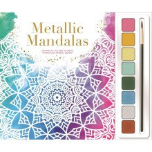Metallic Mandalas (Mind Spa Watercolours)