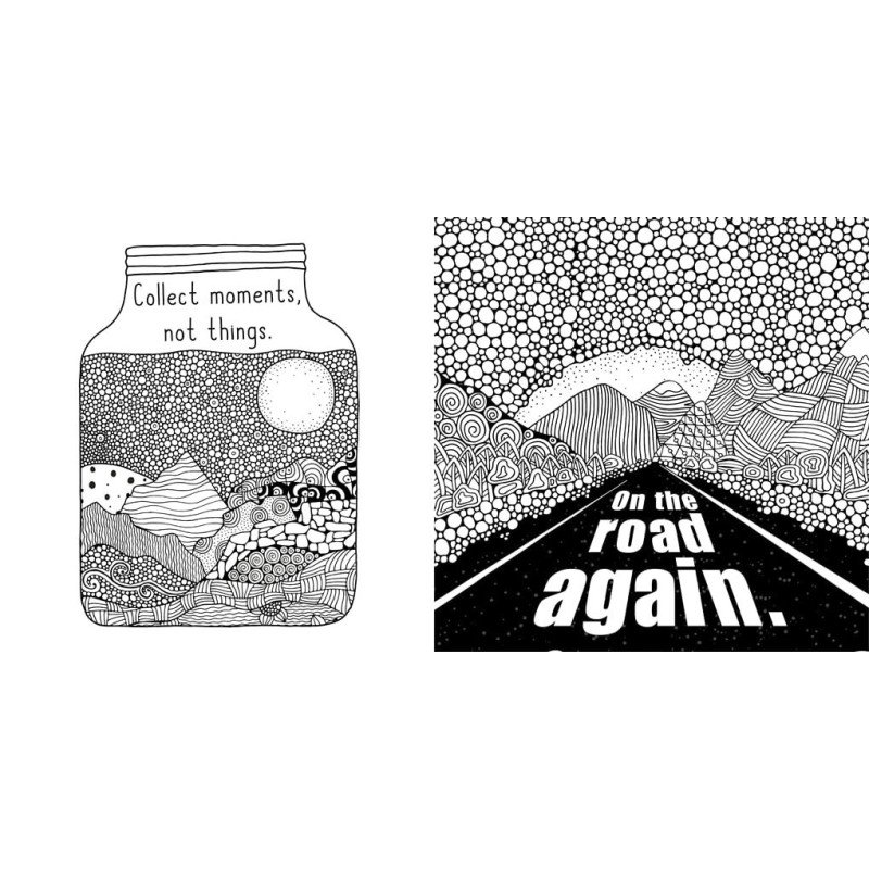 Get Out There (Mindful Colouring)