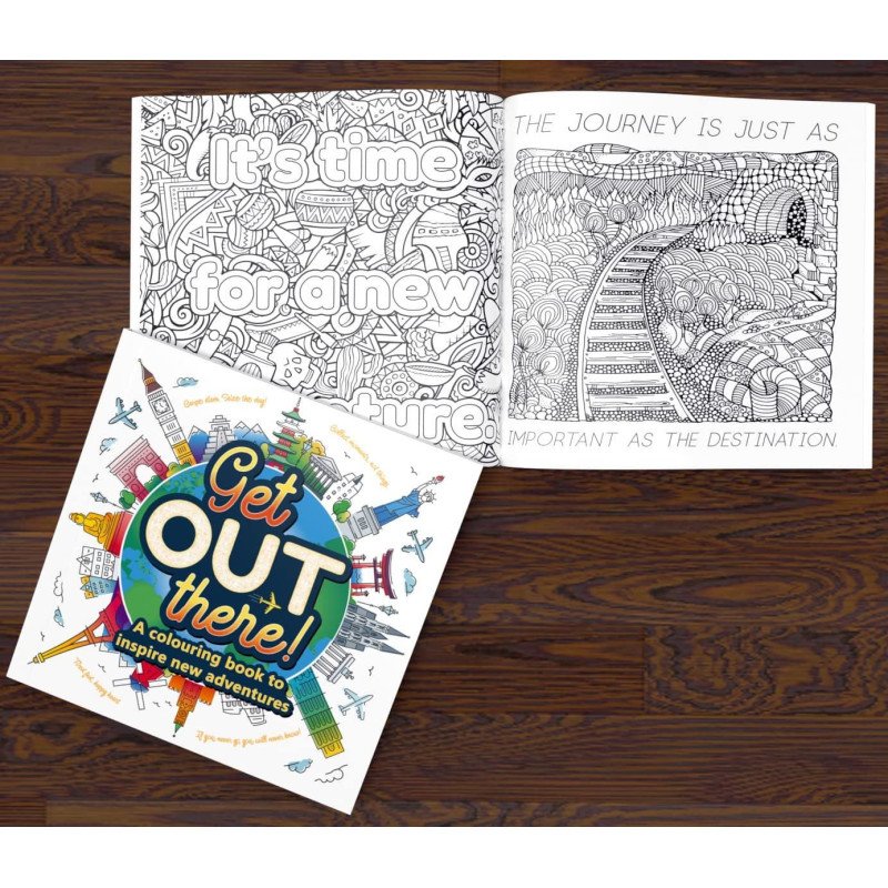 Get Out There (Mindful Colouring)