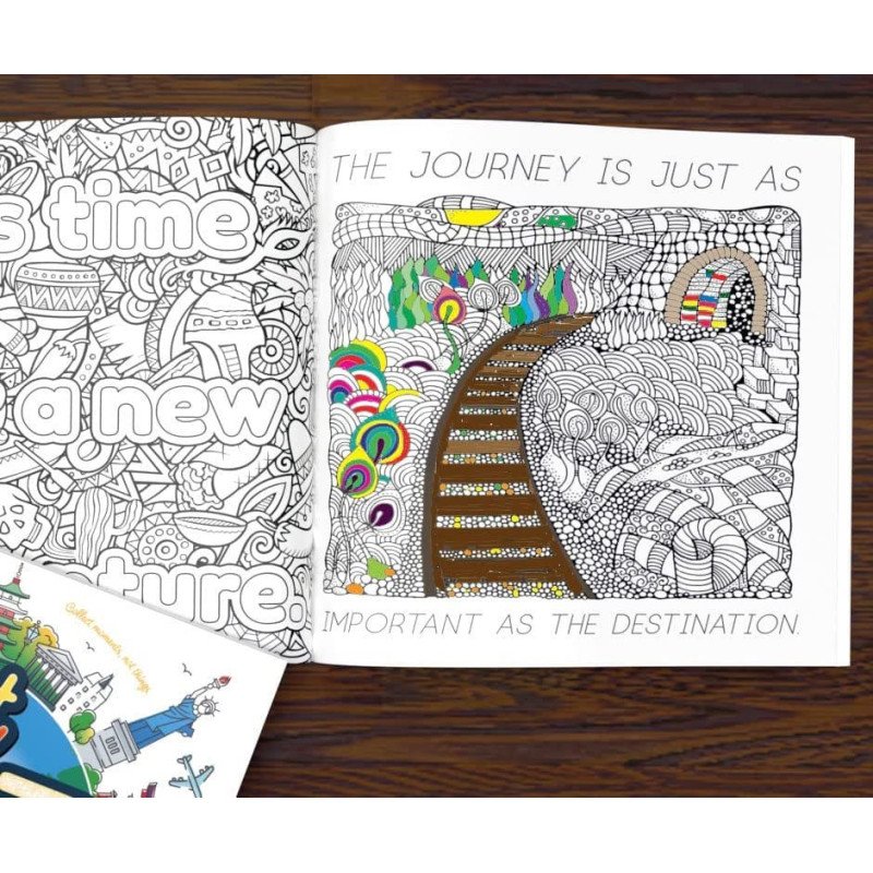 Get Out There (Mindful Colouring)