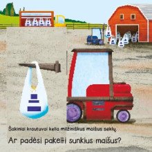 Padirbėk su traktoriuku