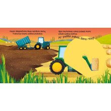 Padirbėk su traktoriuku