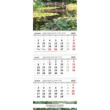 Sieninis kalendorius 2025 m. Vandens lelijos(3 mėn.)