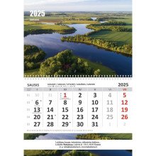 Sieninis kalendorius 2025 m. Ruduo Vilniuje (1mėn.)