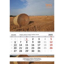 Sieninis kalendorius 2025 m. Rugiapjūtė (1mėn.)