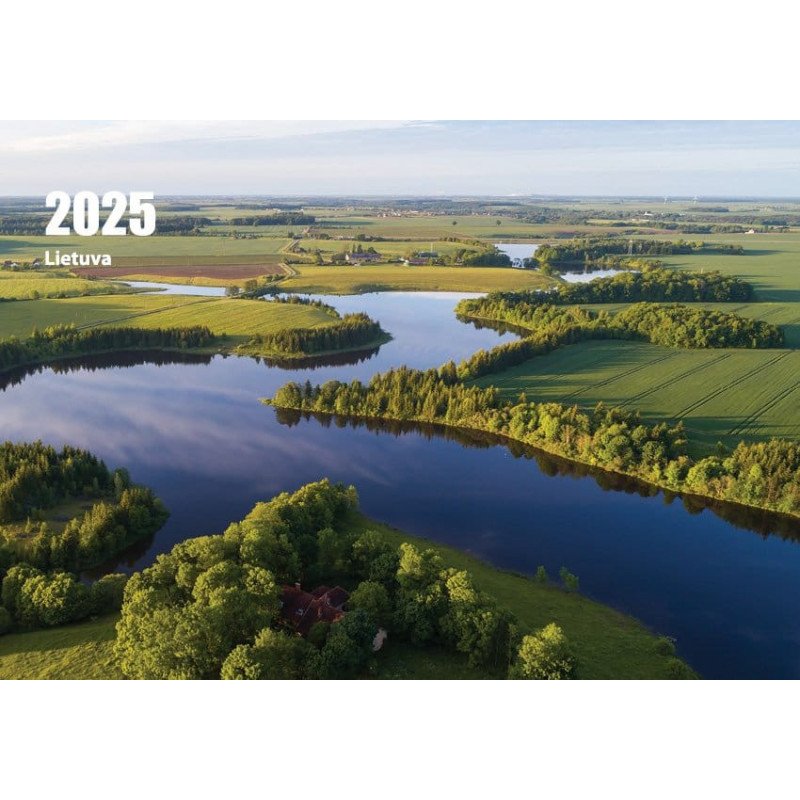 Sieninis kalendorius 2025 m. Lietuva (1mėn.)