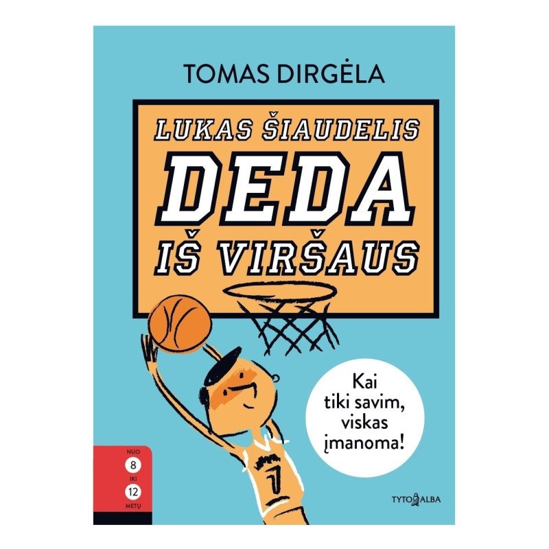 Lukas Šiaudelis deda iš viršaus
