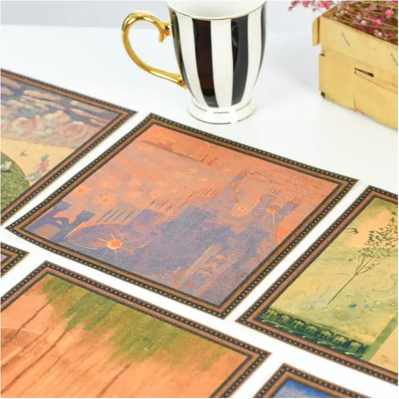 Stalo padėkliukai M. K. Čiurlionis No. 3"(6 vnt.)