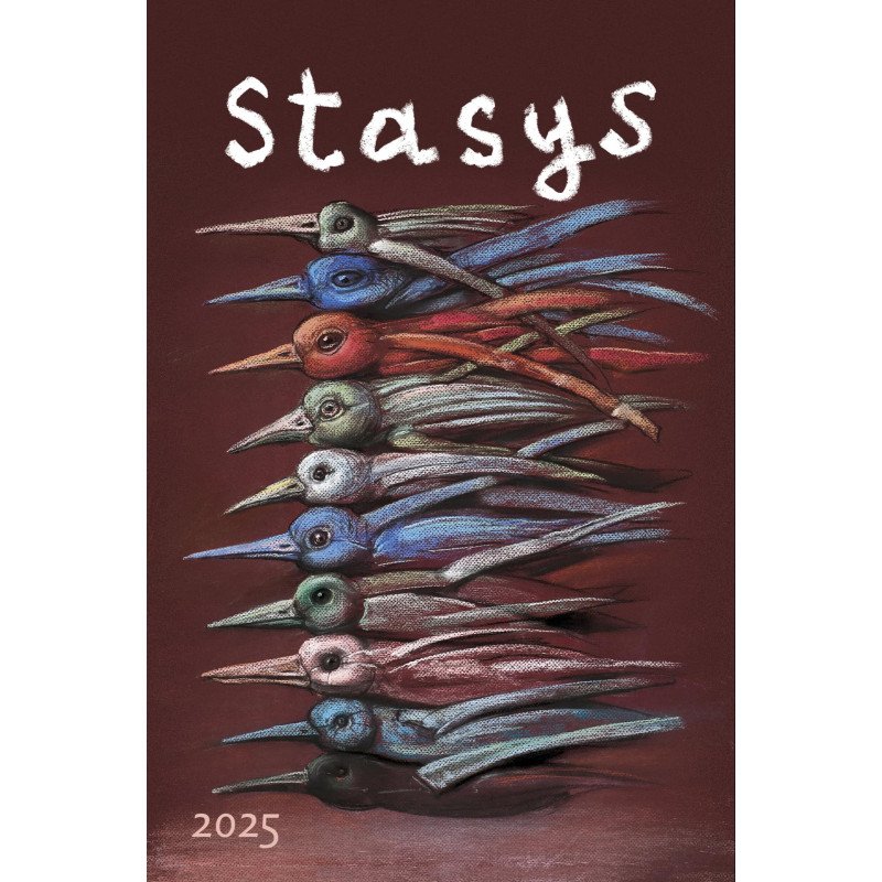 Stasys Eidrigevičius. Paukščiai. Kalendorius 2025