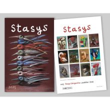 Stasys Eidrigevičius. Paukščiai. Kalendorius 2025
