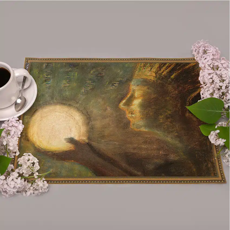 Pailgi Stalo padėkliukai „M. K. Čiurlionis No. 1" (6 vnt.)