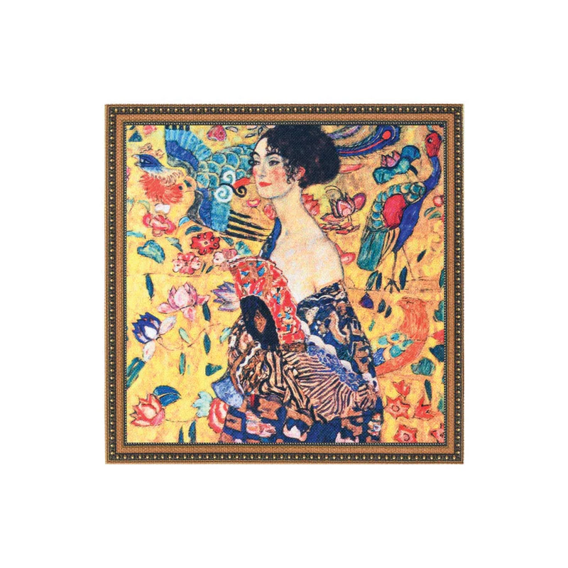 Stalo padėkliukai „Gustav Klimt" (6 vnt.)