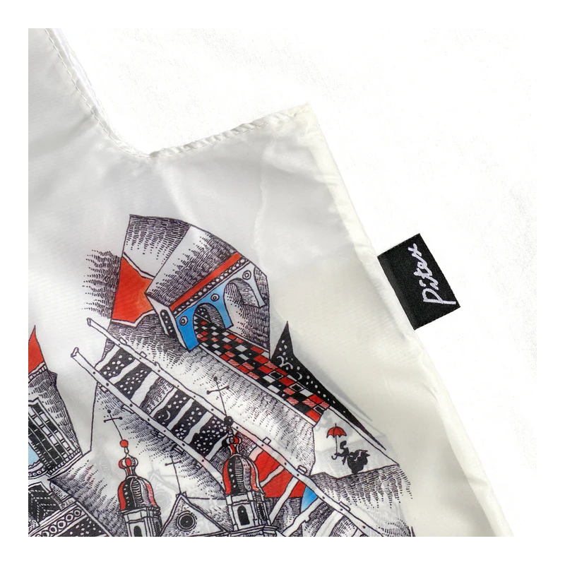 Easy bag krepšys Aušra Čapskytė „Pabučiavimas. Linkejimai is Vilniaus"