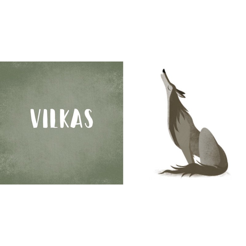 Apie miško žvėris. Mano pirmoji knyga