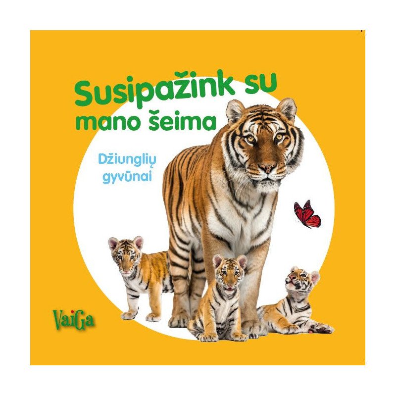 Susipažink su mano šeima. Džiunglių gyvūnai