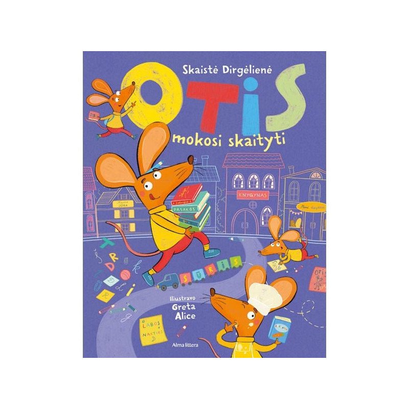 Otis mokosi skaityti