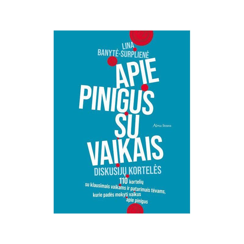 Apie pinigus su vaikais. Diskusijų kortelės