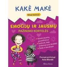 Kakė Makė. Emocijų ir jausmų pažinimo kortelės