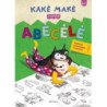 Kakė Makė. Abėcėlė. Dvipusis spalvinimo plakatas