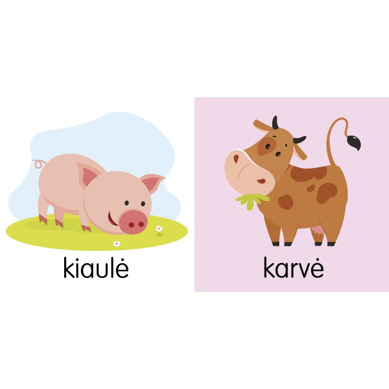 Pirmieji kūdikio gyvūnai