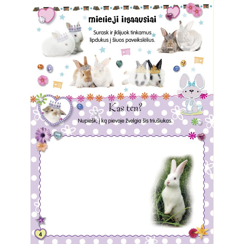 Pūkuotieji bičiuliai. Triušiukai