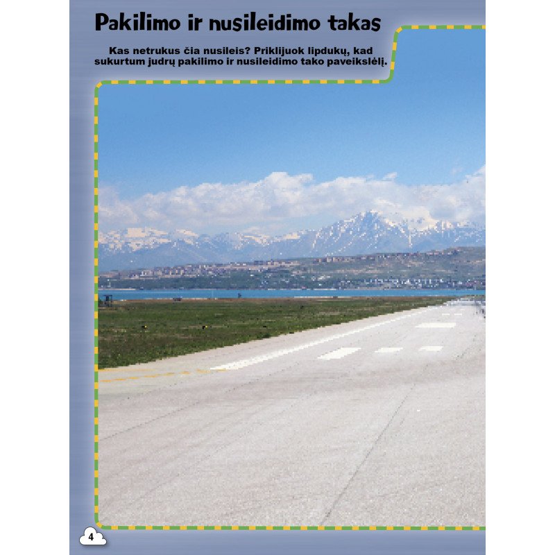 Nuostabieji orlaiviai. Lipdukų ir veiklos knyga