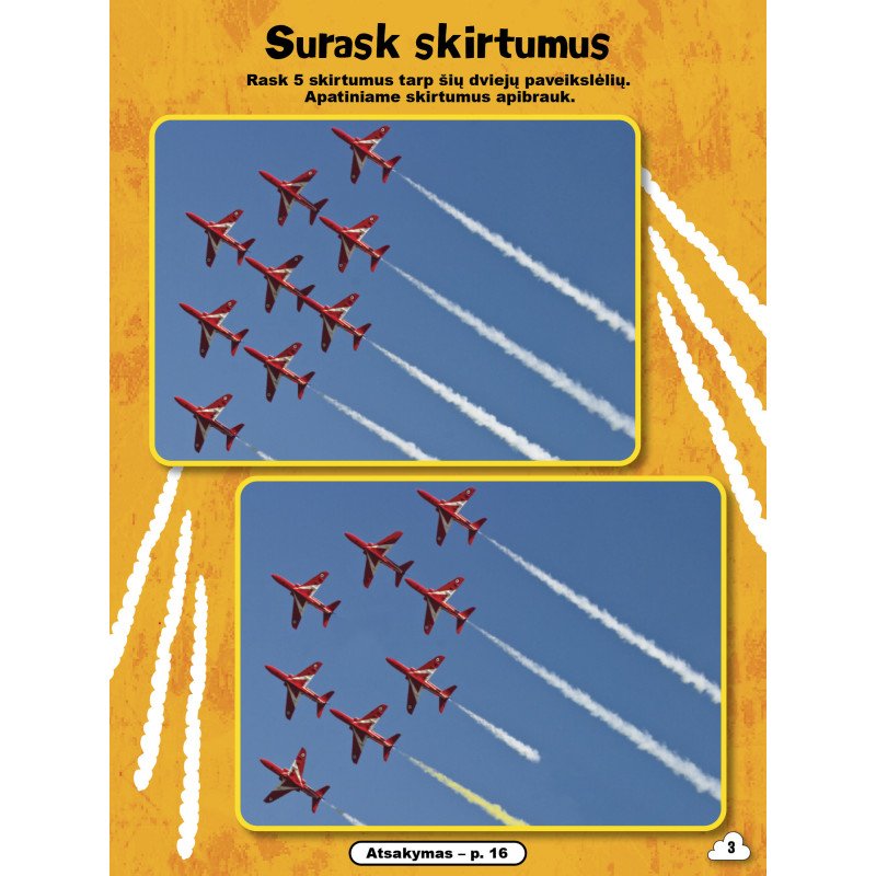 Nuostabieji orlaiviai. Lipdukų ir veiklos knyga