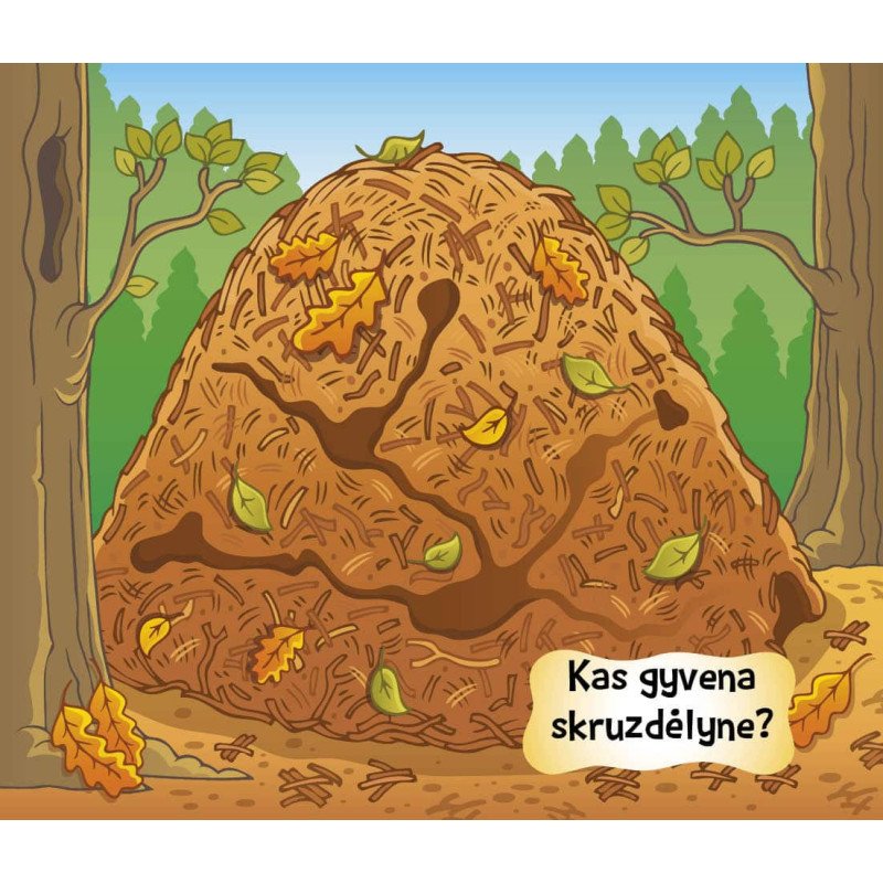 Kas namelyje gyvena? Gyvūnai