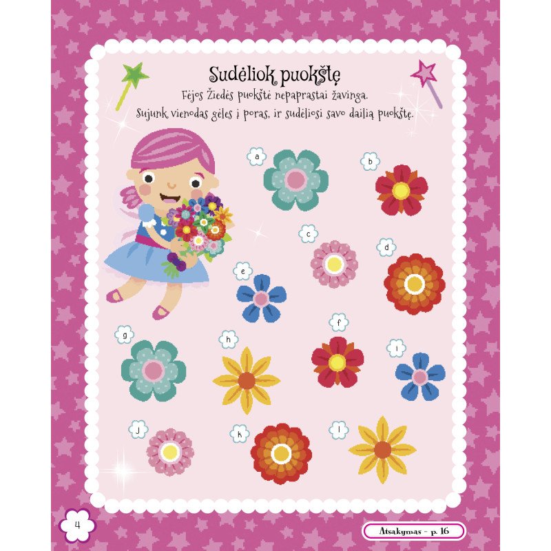 Mano pirmoji fėja. Lipdukų ir veiklos knyga